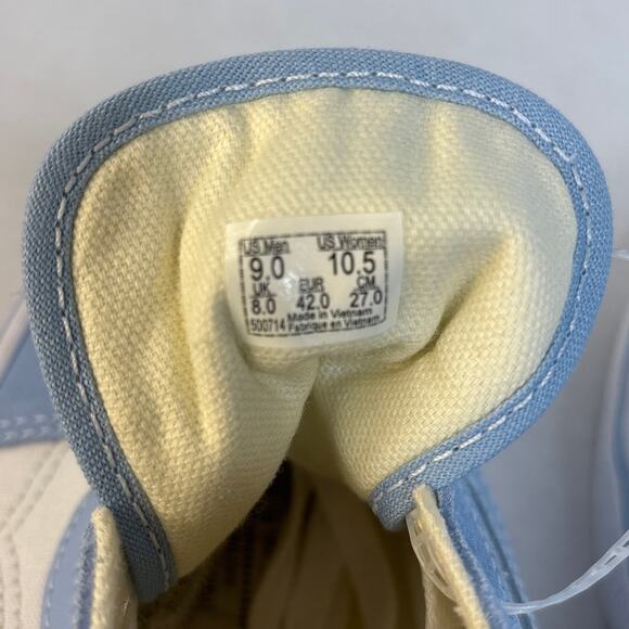 Vans Old Skool Bolt Baby Blue Sneakers Men’s size 9 Women’s size 10.5 - Picture 6 of 7